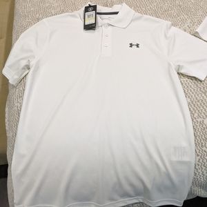 NWT under Armour white pilo